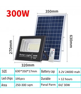 300W 太陽能雙燈板