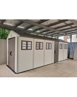 UHOME Outdoor Shed & Storage Sextuple Room Shed G04+2