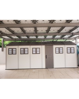 UHOME Outdoor Shed & Storage Sextuple Room Shed G04+2