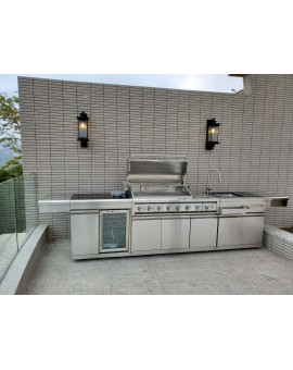 Master Grill modular kitchen cabinet outdoor