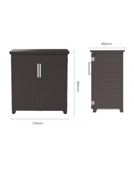 B074 - Aluminum outdoor storage