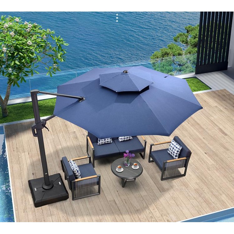 Sunbrella Patio Round Shape Cantilever Umbrella