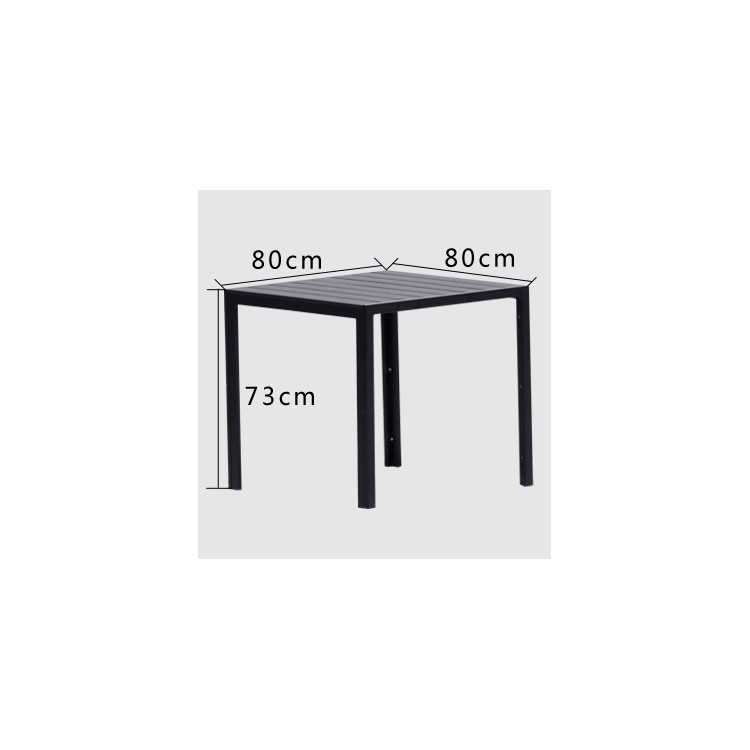 Polywood Table 80*80cm