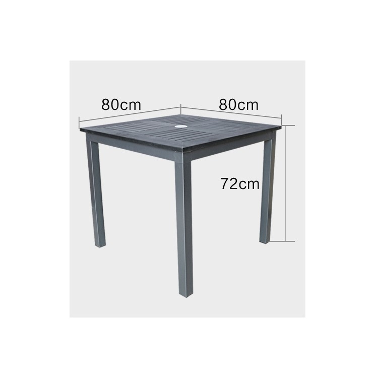 Polywood Table 80*80cm