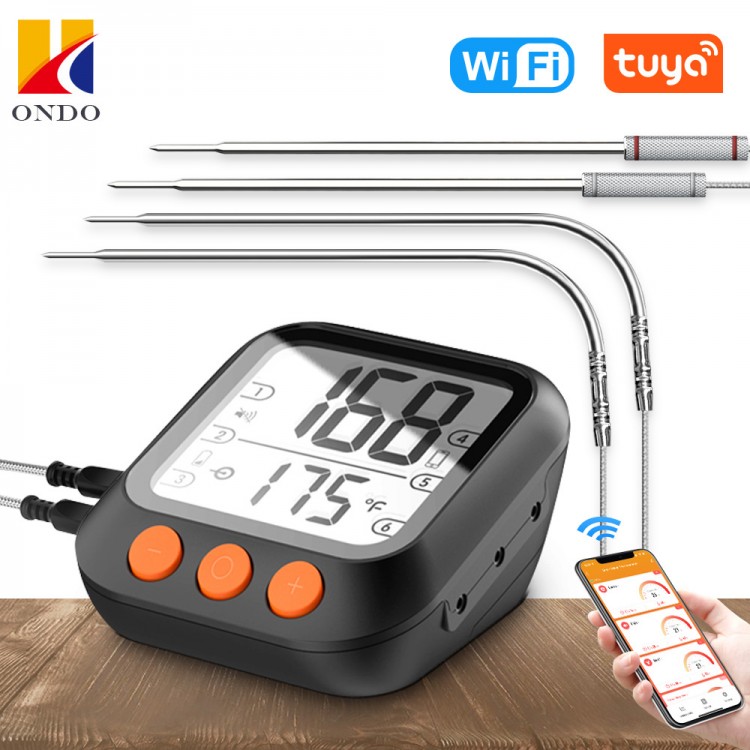 Smart Wireless Bluetooth Grill Meat Thermometer