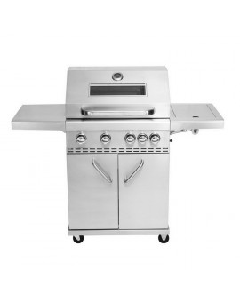 EL FEUGO Stainless Steel 4+1 BBQ Grill