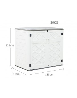 UHOME G08 單層 HDPE 加大 戶外儲物櫃