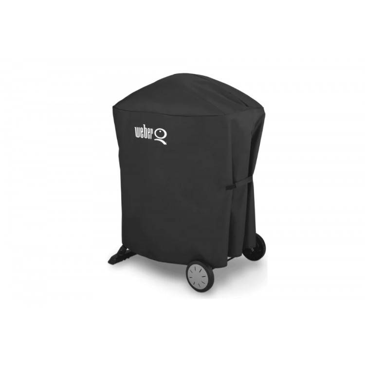 Premium Grill Cover 7113 - Q 100/1000/200/2000 with portable cart