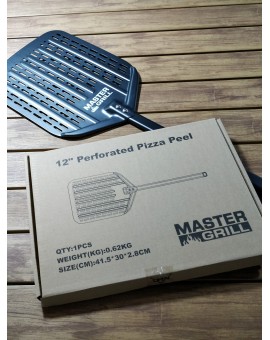 Master Grill 12" Perforated Pizza Peel