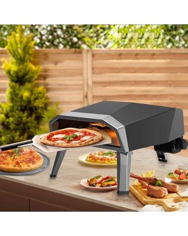 Master Grill Tasman 12 Portable Gas-Powered Outdoor Pizza Oven