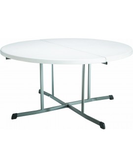 LIFETIME 25402 60-INCH ROUND FOLD-IN-HALF TABLE