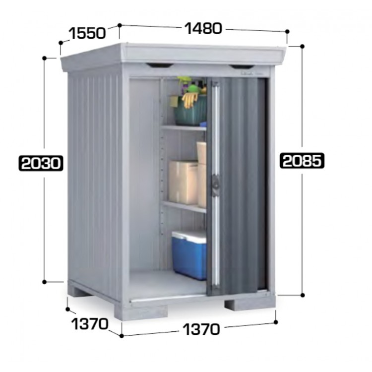 INABA FORTA STORAGE FS-1414S Full Shed
