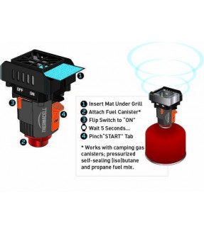 Thermacell BACKPACKER MOSQUITO REPELLER with 108hrs refills